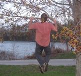 Pull ups on a tree