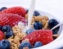 Cereal and Fruit