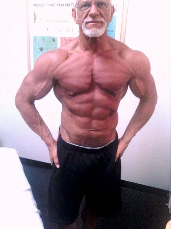 old man bodybuilder
