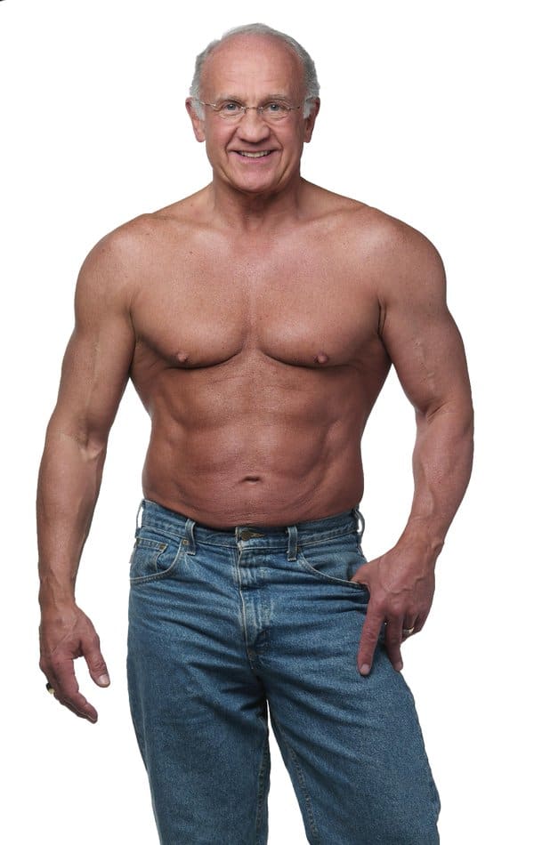 old man bodybuilder