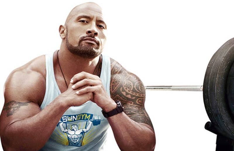 the rock hair loss