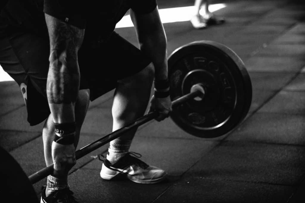 barbell deadlift