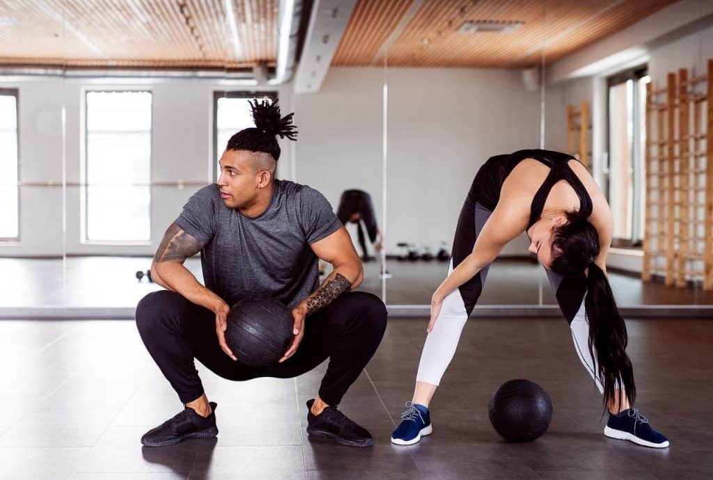 medicine ball personal trainer