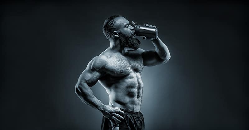 This bodybuilder knows all about the MRE Protein Shake.