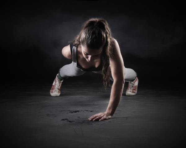 At-Home Workouts - pushups