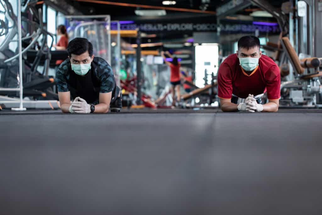 balance gym and life during the pandemic