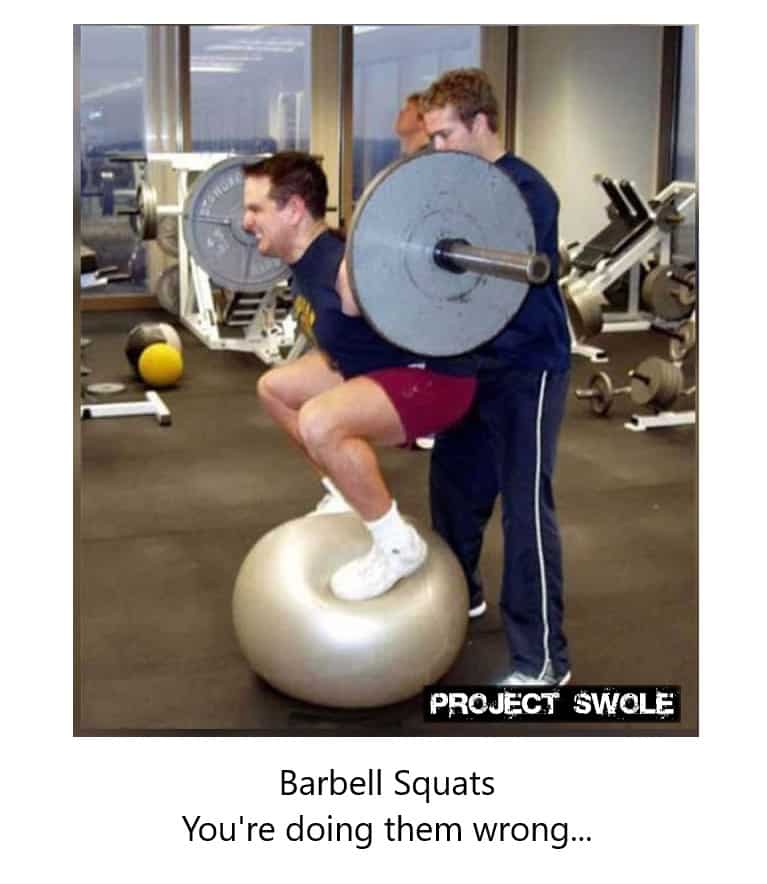 barbell squats: you're doing them wrong