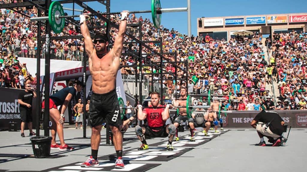 Crossfiters mentally prepare for competition