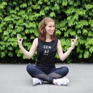 Kayla Kleinman is zen