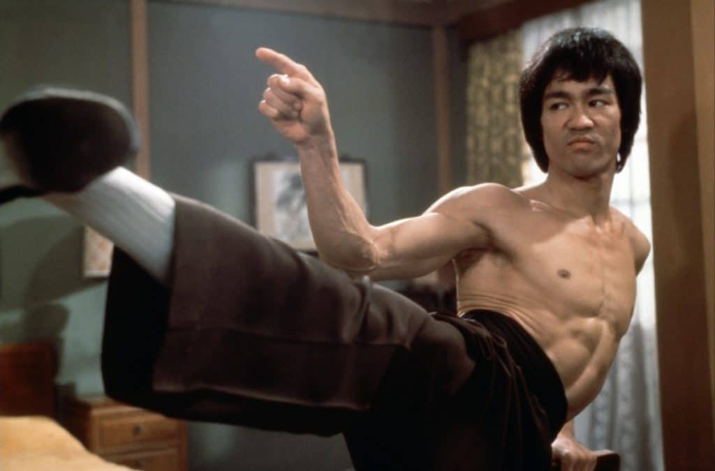 Bruce Lee used isometric stretching