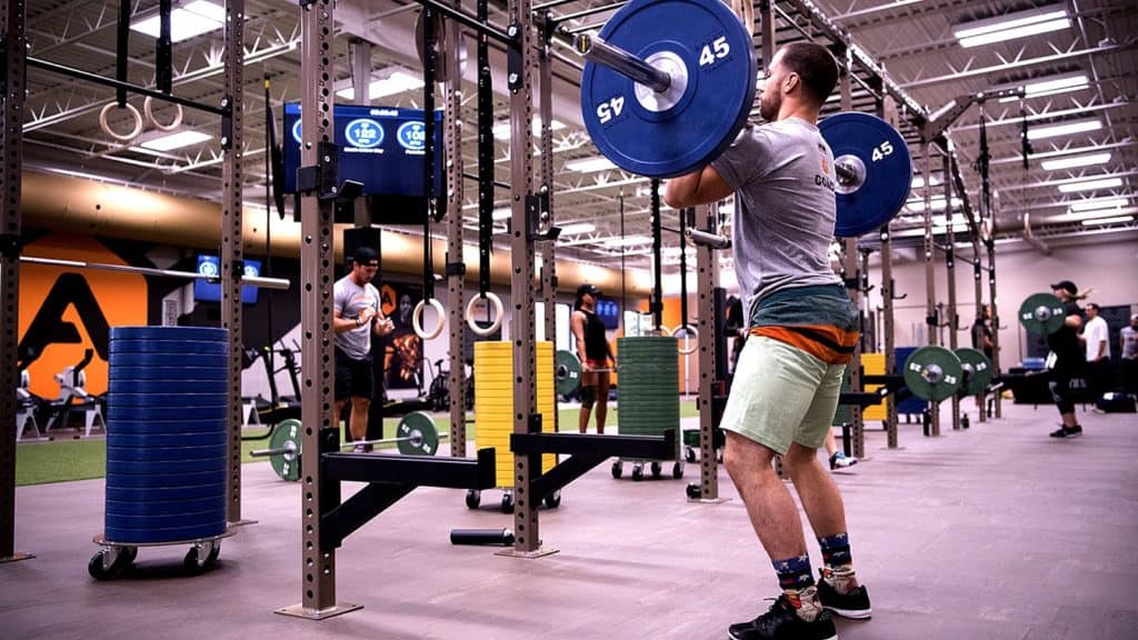 LifeTime Fitness members working out