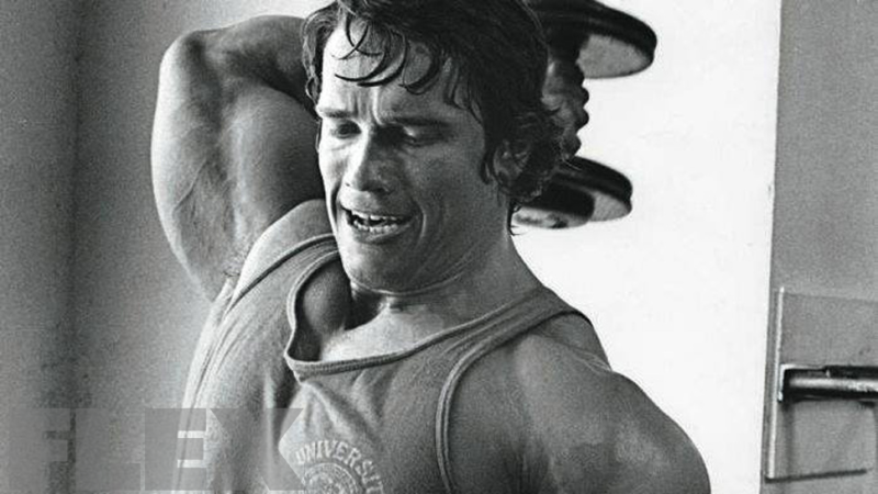 Arnold uses the best triceps exercises.